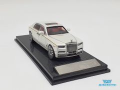Xe Mô Hình Rolls Royce Phantom Bản 4 Cửa 1:64 ( Trắng Nội Thất Đỏ )