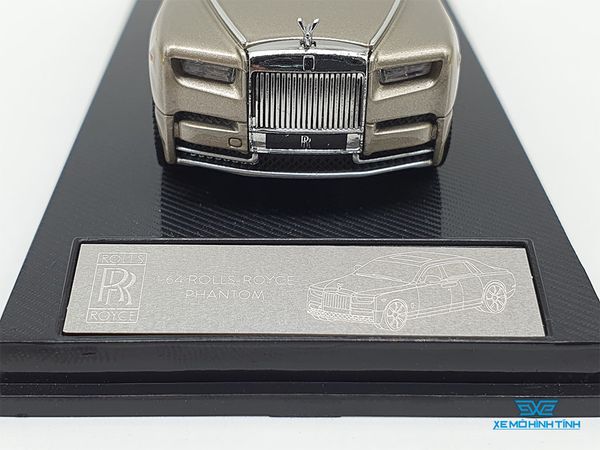 Xe Mô Hình Rolls Royce Phantom Bản 4 Cửa 1:64 ( Vàng Đồng )