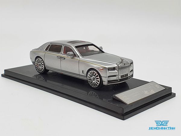 Xe Mô Hình Rolls Royce Phantom VII 1:64 Collector's Model ( Bạc )