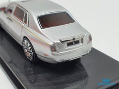 Xe Mô Hình Rolls Royce Phantom VII 1:64 Collector's Model ( Bạc )