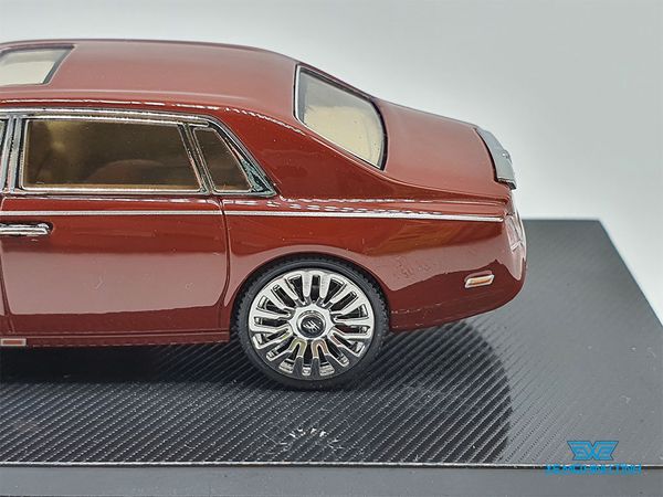 Xe Mô Hình Rolls Royce Phantom 1:64 Collector's Model ( Đỏ Đô )