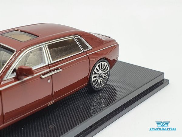 Xe Mô Hình Rolls Royce Phantom 1:64 Collector's Model ( Đỏ Đô )