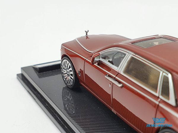 Xe Mô Hình Rolls Royce Phantom 1:64 Collector's Model ( Đỏ Đô )