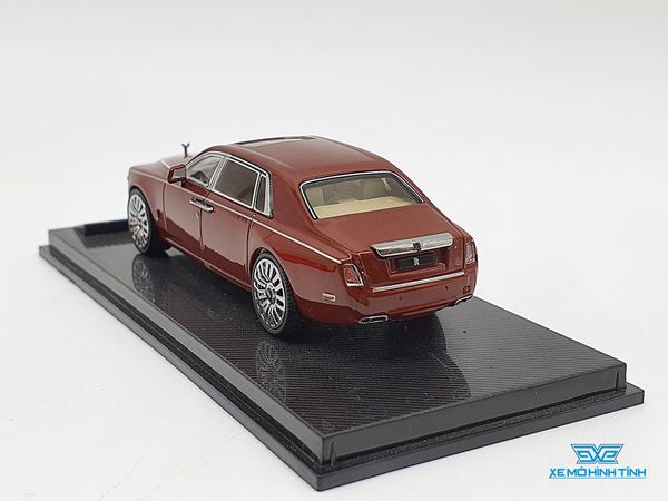 Xe Mô Hình Rolls Royce Phantom 1:64 Collector's Model ( Đỏ Đô )