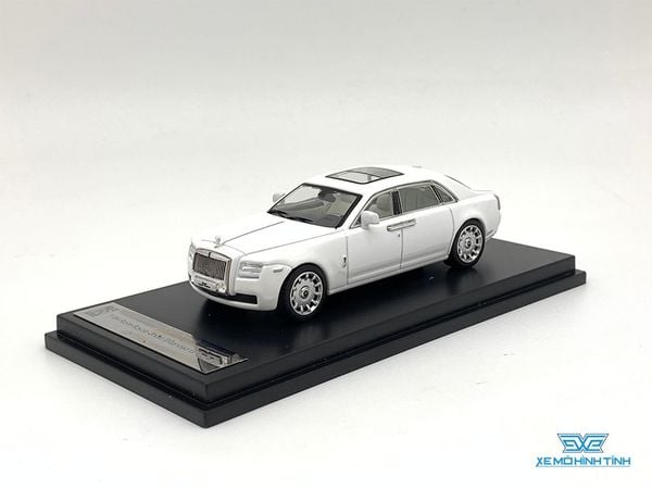 Xe Mô Hình Rolls Royce Ghoste Extended Wheelbase 1:64 Collector's Model ( Trắng )