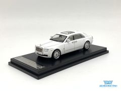 Xe Mô Hình Rolls Royce Ghoste Extended Wheelbase 1:64 Collector's Model ( Trắng )