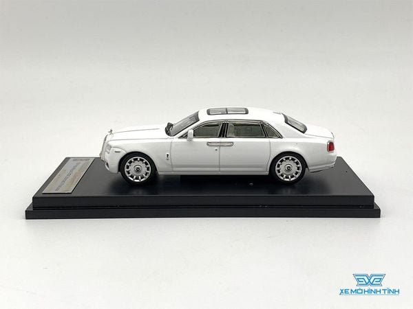 Xe Mô Hình Rolls Royce Ghoste Extended Wheelbase 1:64 Collector's Model ( Trắng )