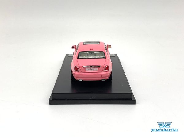 Xe Mô Hình Rolls Royce Ghoste Extended Wheelbase 1:64 Collector's Model ( Hồng Mui Bạc )