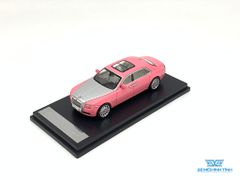 Xe Mô Hình Rolls Royce Ghoste Extended Wheelbase 1:64 Collector's Model ( Hồng Mui Bạc )