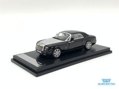 Xe Mô Hình Rolls Royce Phantom Coupe 1:64 Collector's Model ( Đen Mui Bạc )