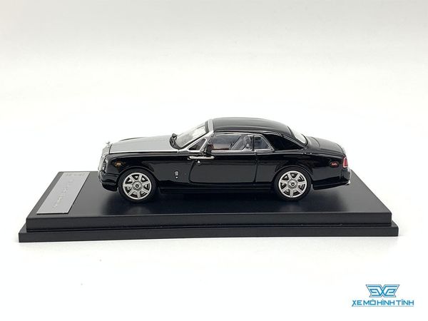 Xe Mô Hình Rolls Royce Phantom Coupe 1:64 Collector's Model ( Đen Mui Bạc )
