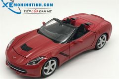 XE MÔ HÌNH CORVETTE STINGRAY 2014 1:24 (ĐỎ)