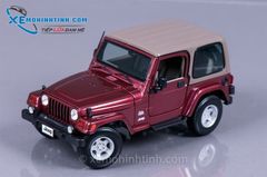 XE MÔ HÌNH JEEP WRANGLER SAHARA 1:18 MAISTO (NÂU)