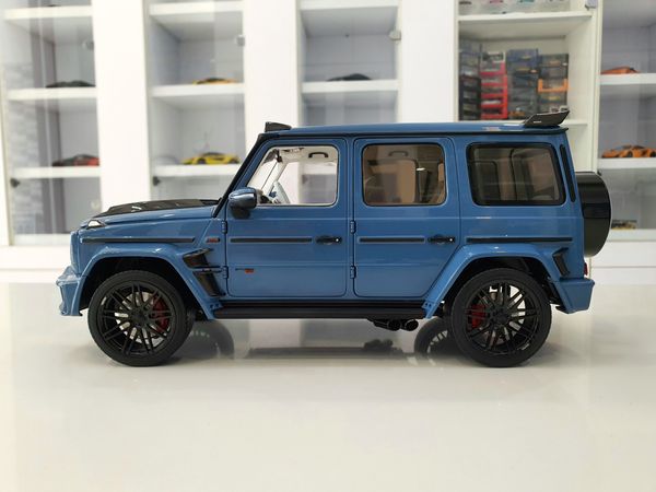 Xe Mô Hình Brabus 800 Widestar (Mercedes-AMG G63) - 2020 1:18 Almost Real (Xanh)