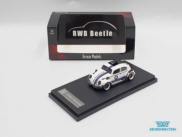 Xe Mô Hình Volkswagen RWB Beetle 1:64 Dream Models ( Martin )