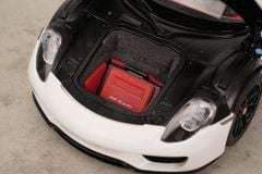 Xe Mô Hình Porsche 918 Spyder Weissach Package 1:18 AUTOart (White/Red Interior)