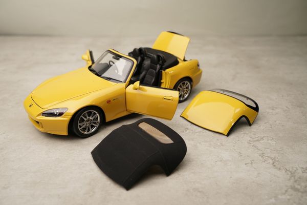 Xe Mô Hình Honda S2000(AP2) 1:18 Motor Helix (Indy Yellow Pearl)