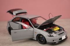 Xe Mô Hình Honda Civic Type R (EK9) 1:18 Motor Helix (Nardo Grey)