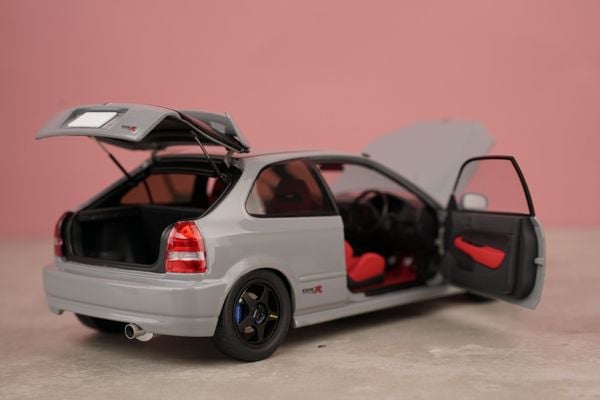 Xe Mô Hình Honda Civic Type R (EK9) 1:18 Motor Helix (Nardo Grey)