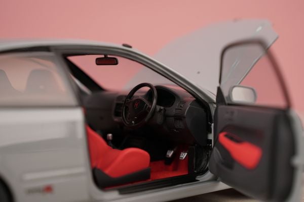 Xe Mô Hình Honda Civic Type R (EK9) 1:18 Motor Helix (Nardo Grey)