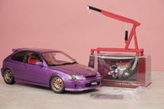 Xe Mô Hình Honda Civic Type R (EK9) 1:18 Motor Helix (Pearl Purple)