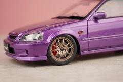 Xe Mô Hình Honda Civic Type R (EK9) 1:18 Motor Helix (Pearl Purple)