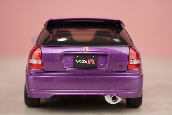 Xe Mô Hình Honda Civic Type R (EK9) 1:18 Motor Helix (Pearl Purple)