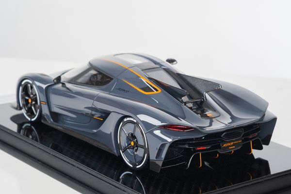 Xe Mô Hình Koenigsegg Jesko Absolut 1:18 FrontiArt ( Xám Đen )