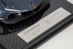 Xe Mô Hình Koenigsegg Jesko Absolut 1:18 FrontiArt ( Xám Đen )