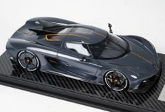 Xe Mô Hình Koenigsegg Jesko Absolut 1:18 FrontiArt ( Xám Đen )