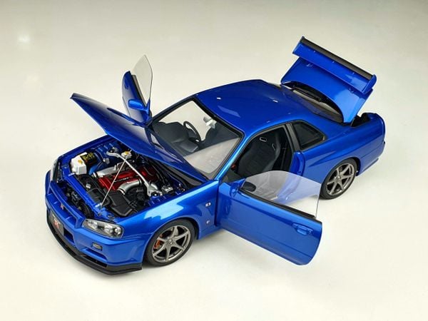 Xe Mô Hình Nissan Skyline GT-R ( R34 ) V-SPEC II 1:18 AUTOart