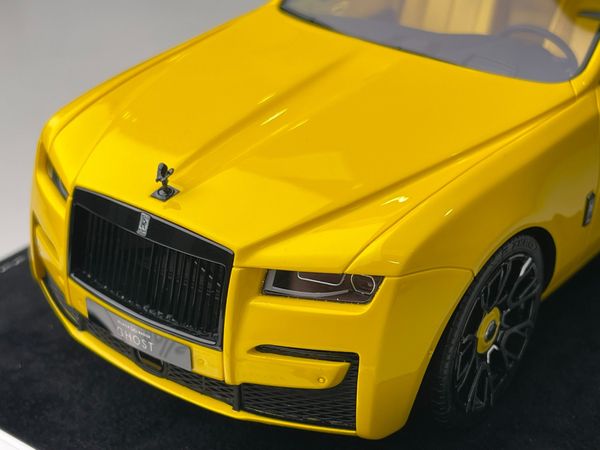 Xe Mô Hình Rolls-Royce Ghost 1:18 HH Model ( Vàng Monaco )