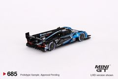 Xe mô hình Acura ARX-06 GTP #10 No.10 Konica Minolta 2023 IMSA Daytona 24 Hrs 1:64 MiniGT (Xanh Đen)
