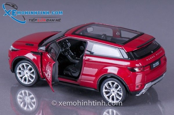 XE MÔ HÌNH RANGE ROVER EVOQUE 1:24 WELLY-FX (ĐỎ)