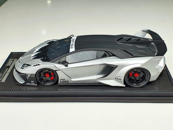 Xe mô hình Lamborghini Aventador 700GT EVO 1:18 LBWK (Silver)