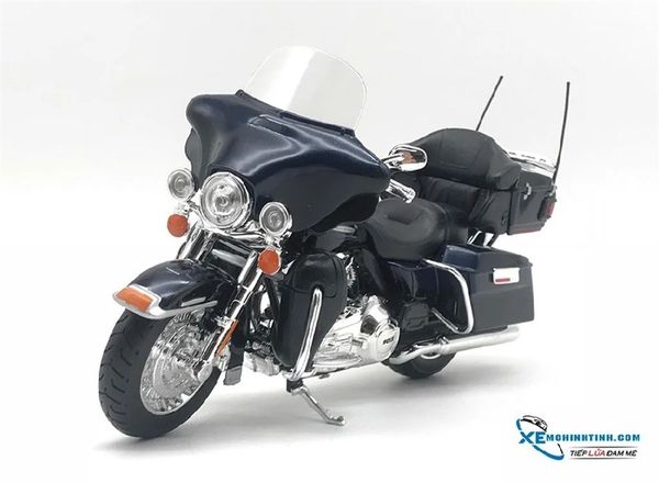 XE MÔ HÌNH HARLEY DAVIDSON 2013 ELHTK ELECRTRA GLIDE UITRA LIMITED 1:18 ( XANH) MAISTO