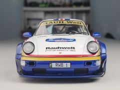 Xe mô hình Poreche RWB - RauhWelt - 2022 1:18 Solido (Xanh- Trắng)