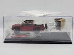 Xe Mô Hình Toyota Tacoma TRD PRO 1:64 GCD ( Đỏ )