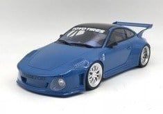 Xe Mô Hình Porsche Old & New Body Kit 1:18 GTSpirit ( Xanh Dương )