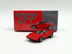 Xe Mô Hình Lancia Stratos HF Stradale Rosso Arancio LHD 1:64 MiniGT ( Đỏ )