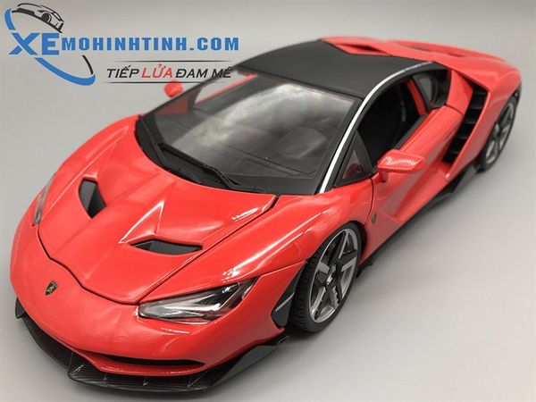 XE MÔ HÌNH LAMBORGHINI CENTENARIO 1:18 MAISTO (ĐỎ)