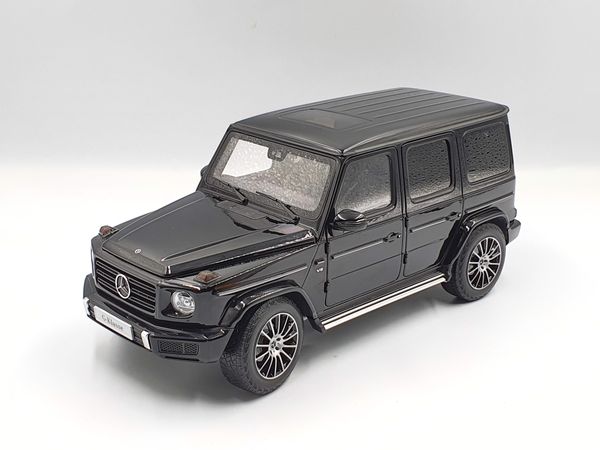 Xe Mô Hình Mercedes-Benz G-Class 2018 Limited Edition 500 pcs 1:18 Minichamps ( Đen )