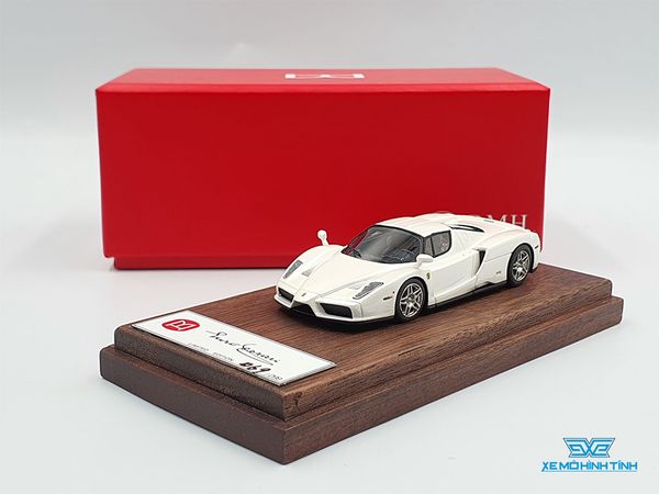 Xe Mô Hình Ferrari Enzo 1:64 DMH ( Trắng )