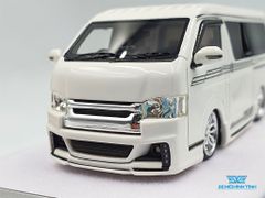 Xe Mô Hình Toyota Hiace Dynast 1:64 Error (Trắng)