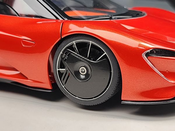 Xe Mô Hình McLaren Speedtail 1:18 Autoart (Volcano Orange)