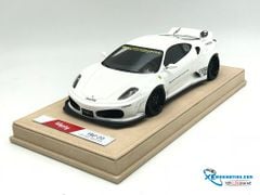 Xe Mô Hình Ferrari F430 Liberty Walks 1:18 LB ( Trắng )