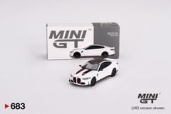 Xe Mô Hình BMW M4 CSL Alpine White 1:64 MINIGT
