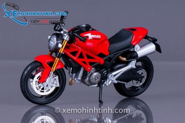 XE MÔ HÌNH DUCATI MONSTER 696 1:12 MAISTO (ĐỎ)