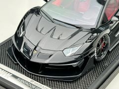 Xe mô hình tĩnh Lamborghini Aventador EVO 700GT 1:18 LBWK (Matt Black)