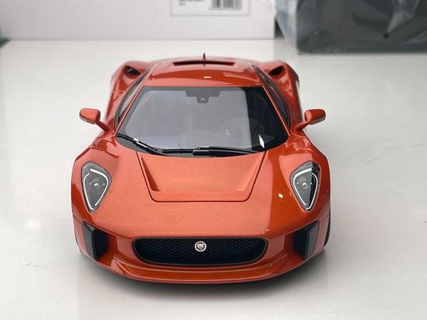 Xe Mô Hình Jaguar C-X75 Firesand Metallic 1:18 Almost Real ( Cam )